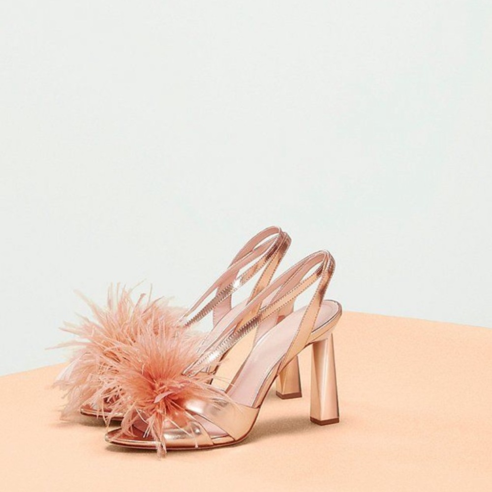 AD & Daughters Brockwayy Metallic Leather Heels